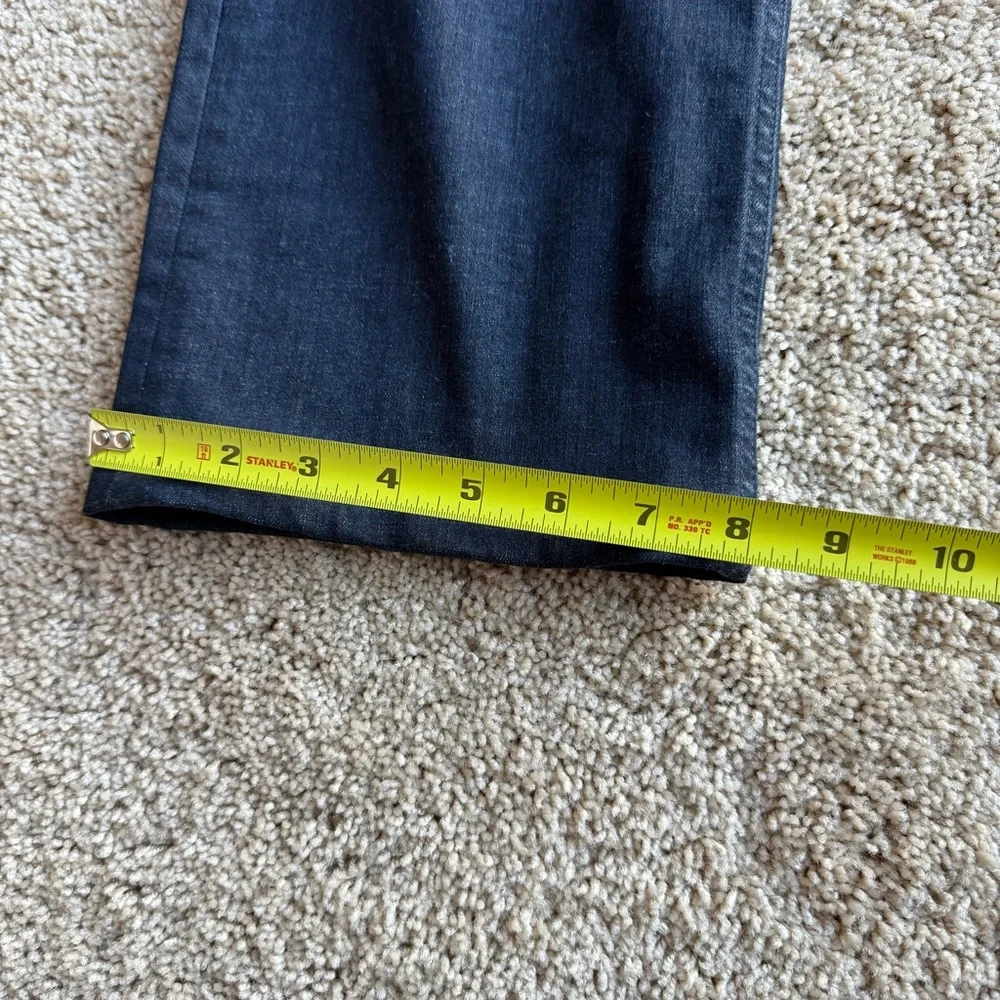 Banana Republic Men’s 36x30 Dark Blue Denim‎ Wide Leg Jeans Casual Normcore